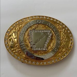 Arkansas State Stainless Belt buckle Men's